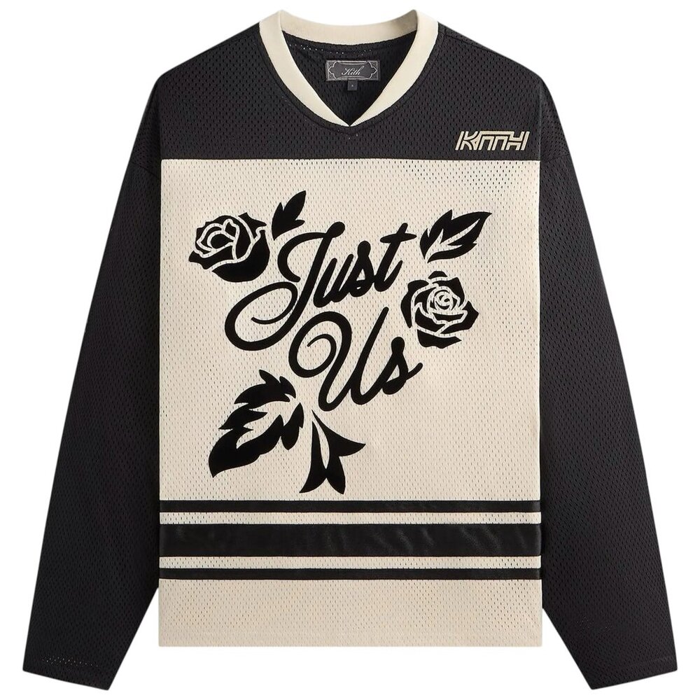 Kith Malik Long Sleeve Mesh Jersey Sandrift
